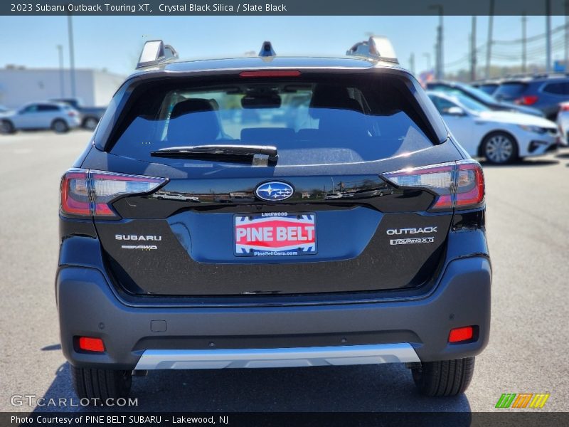 Crystal Black Silica / Slate Black 2023 Subaru Outback Touring XT