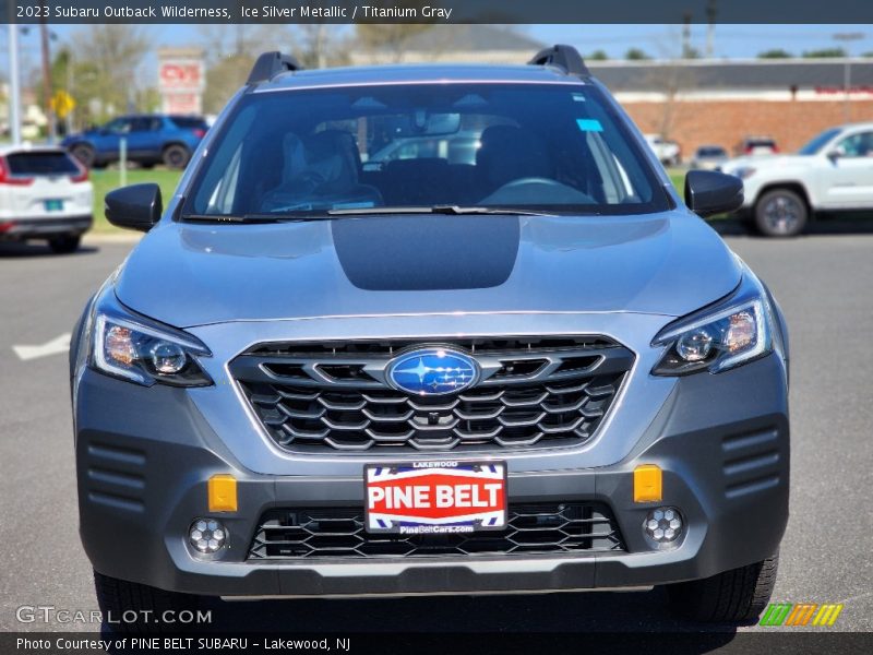 Ice Silver Metallic / Titanium Gray 2023 Subaru Outback Wilderness