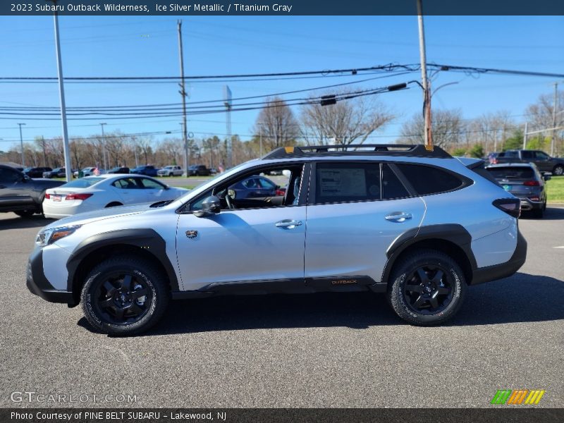 Ice Silver Metallic / Titanium Gray 2023 Subaru Outback Wilderness