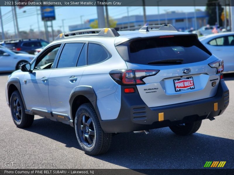 Ice Silver Metallic / Titanium Gray 2023 Subaru Outback Wilderness