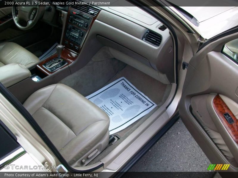 Naples Gold Metallic / Parchment 2000 Acura RL 3.5 Sedan