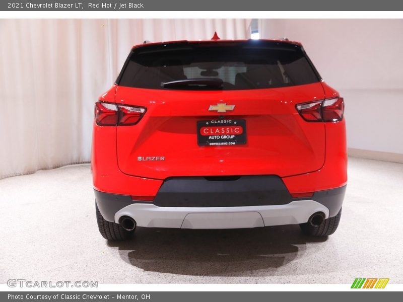 Red Hot / Jet Black 2021 Chevrolet Blazer LT