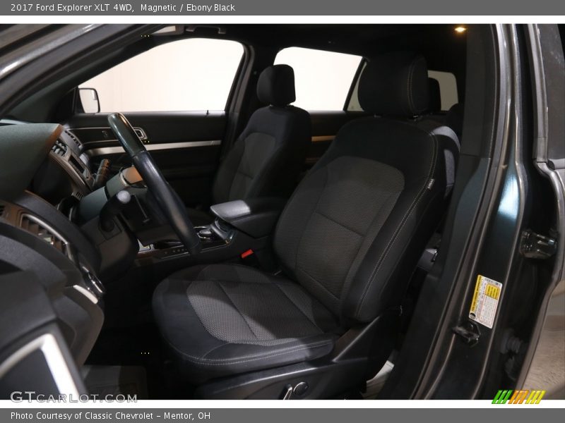 Magnetic / Ebony Black 2017 Ford Explorer XLT 4WD