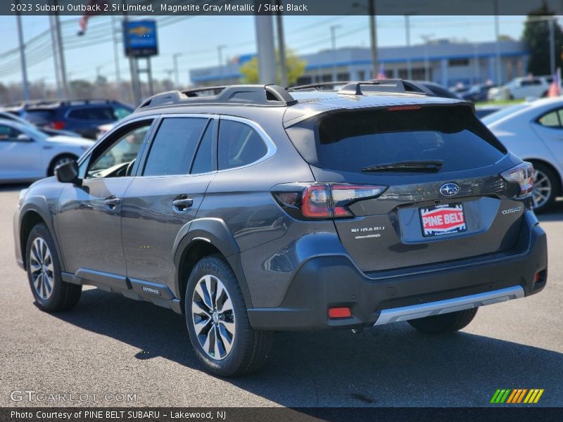 Magnetite Gray Metallic / Slate Black 2023 Subaru Outback 2.5i Limited