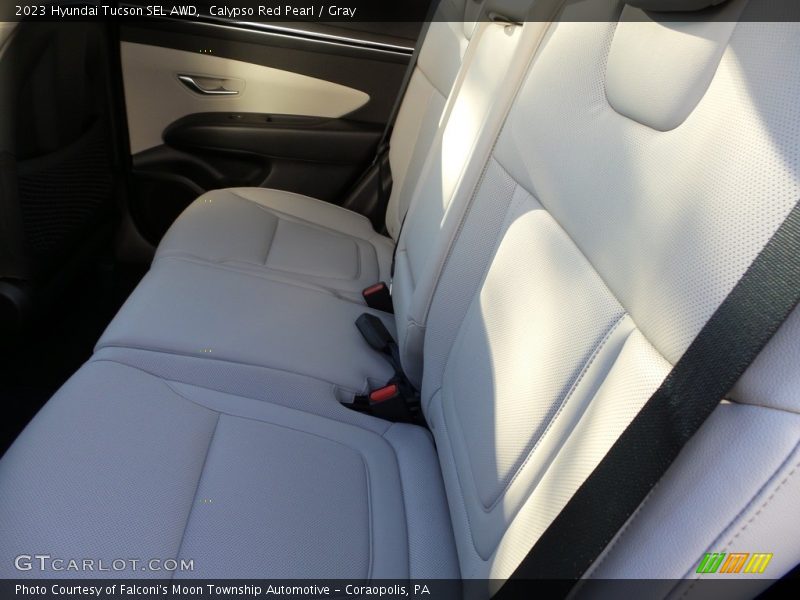 Calypso Red Pearl / Gray 2023 Hyundai Tucson SEL AWD