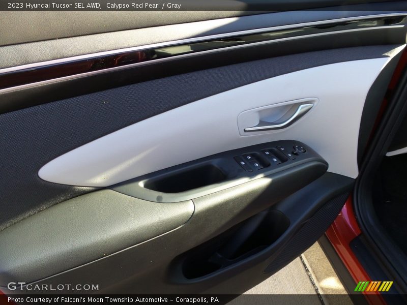 Calypso Red Pearl / Gray 2023 Hyundai Tucson SEL AWD