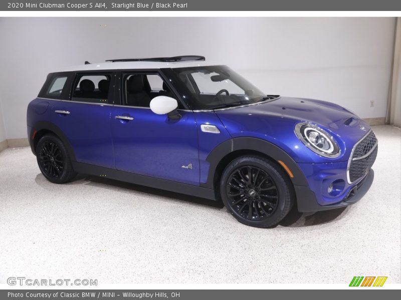 Starlight Blue / Black Pearl 2020 Mini Clubman Cooper S All4