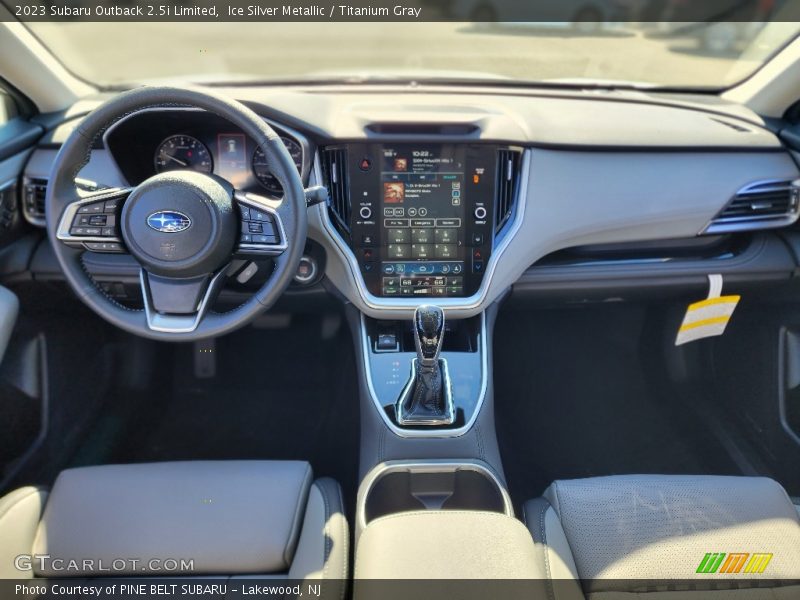 Ice Silver Metallic / Titanium Gray 2023 Subaru Outback 2.5i Limited