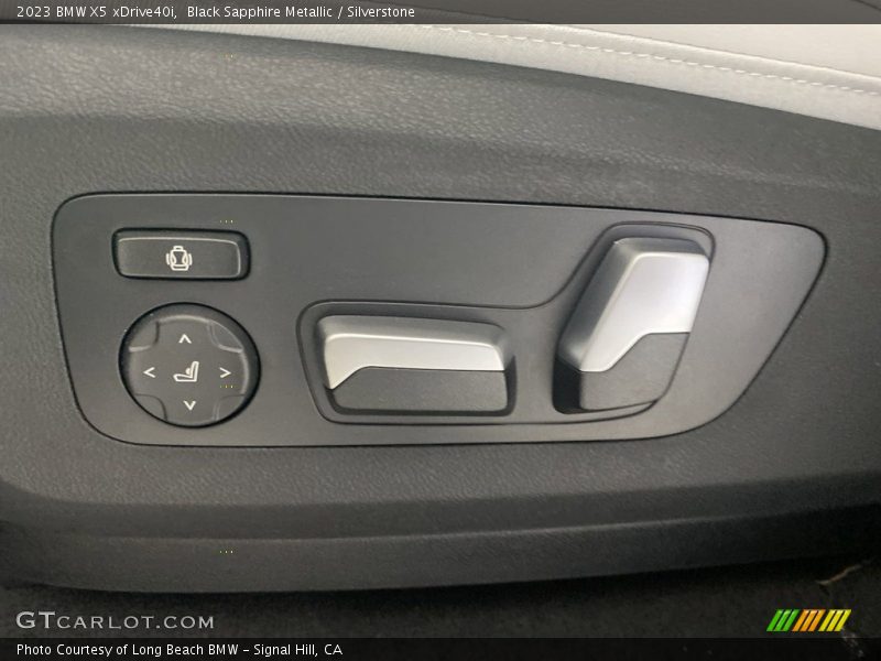Black Sapphire Metallic / Silverstone 2023 BMW X5 xDrive40i
