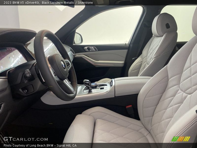 Black Sapphire Metallic / Silverstone 2023 BMW X5 xDrive40i