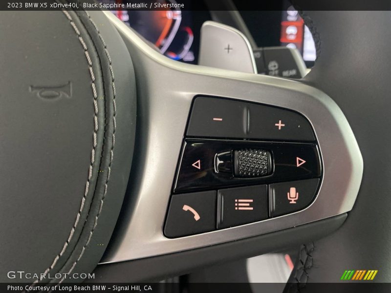 Black Sapphire Metallic / Silverstone 2023 BMW X5 xDrive40i