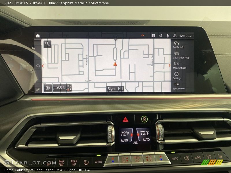 Black Sapphire Metallic / Silverstone 2023 BMW X5 xDrive40i