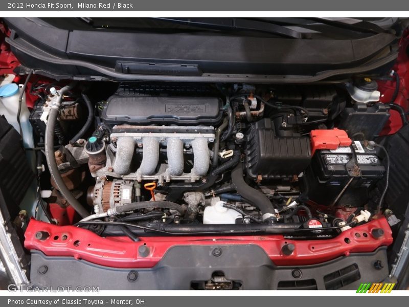 Milano Red / Black 2012 Honda Fit Sport