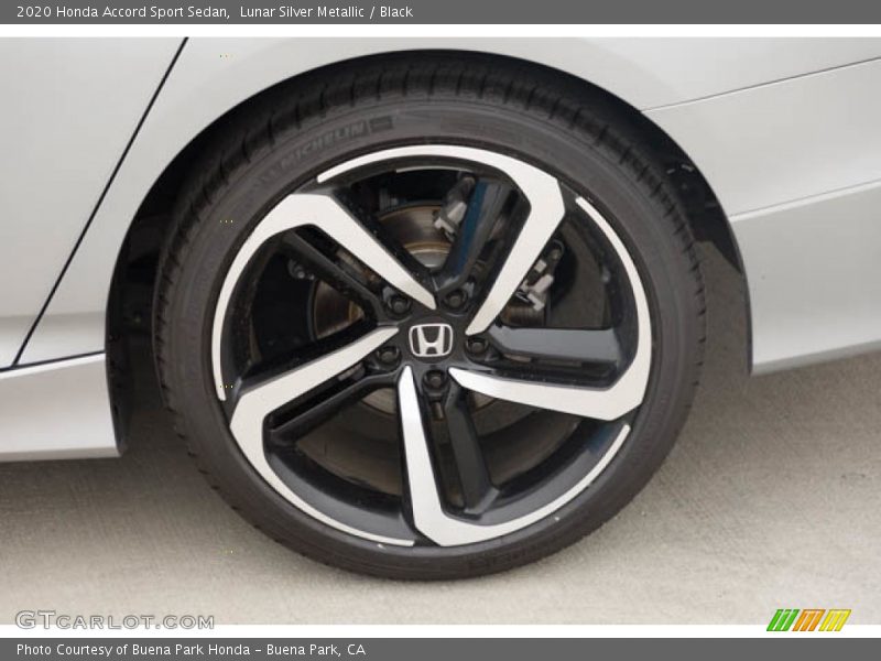 Lunar Silver Metallic / Black 2020 Honda Accord Sport Sedan