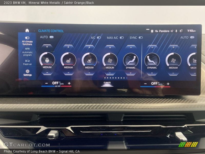 Controls of 2023 XM 