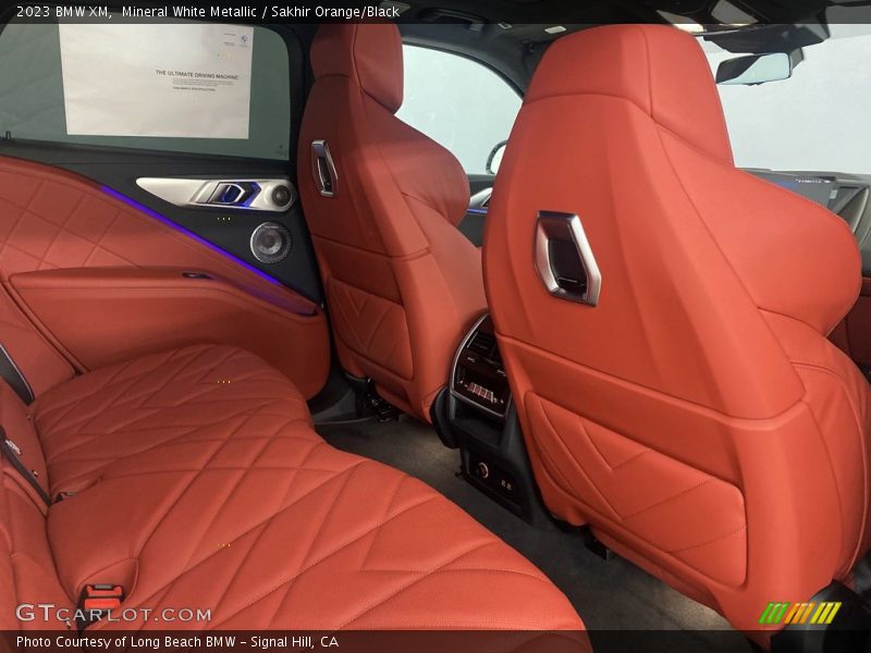 Rear Seat of 2023 XM 