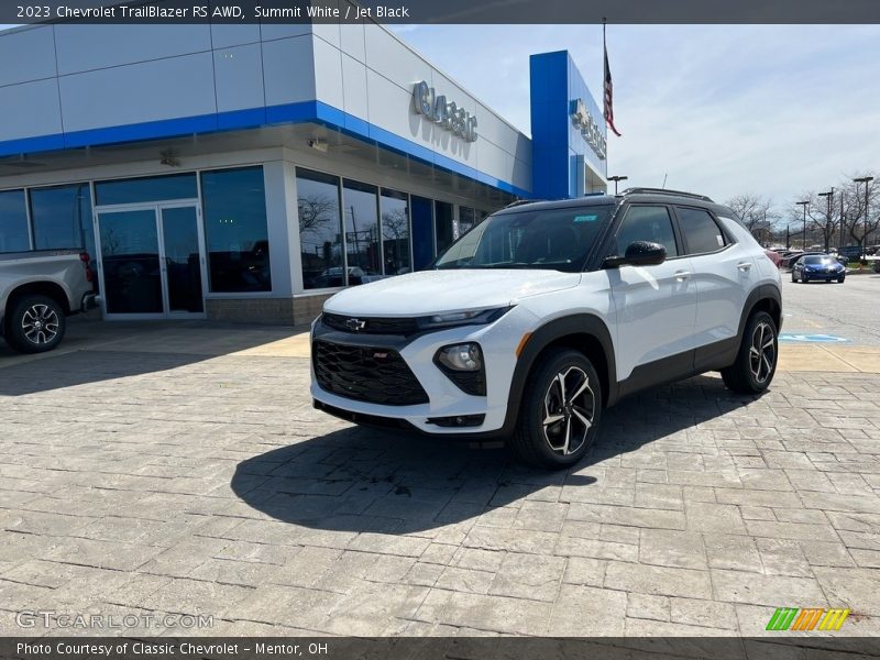 Summit White / Jet Black 2023 Chevrolet TrailBlazer RS AWD