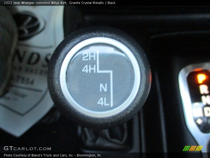 Granite Crystal Metallic / Black 2022 Jeep Wrangler Unlimited Willys 4x4