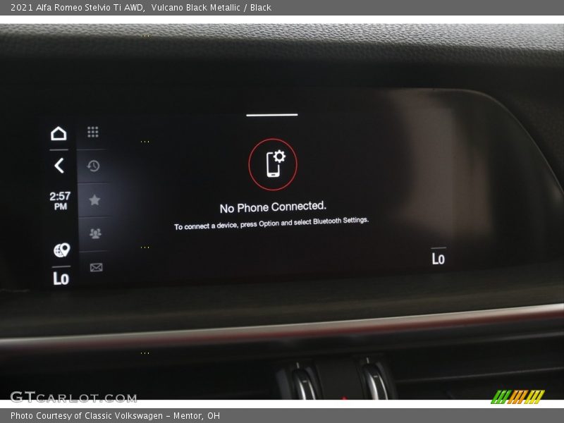 Vulcano Black Metallic / Black 2021 Alfa Romeo Stelvio Ti AWD