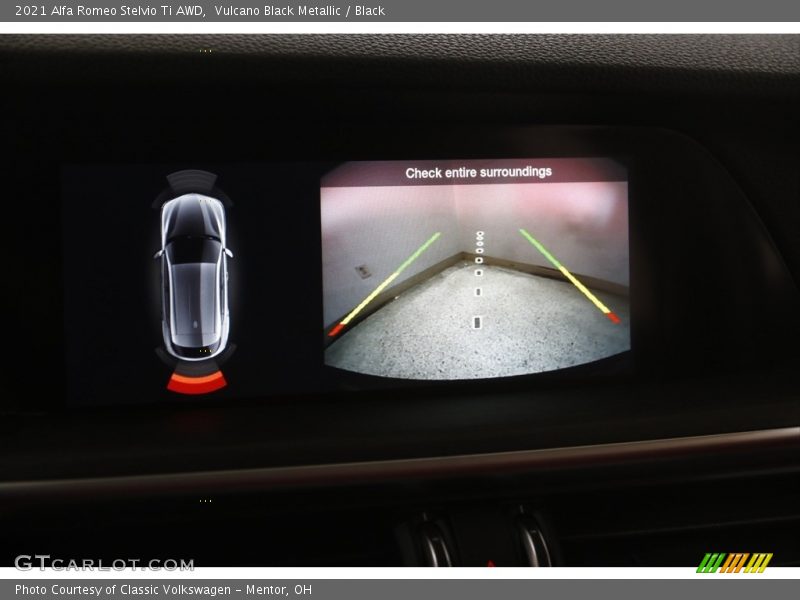 Vulcano Black Metallic / Black 2021 Alfa Romeo Stelvio Ti AWD
