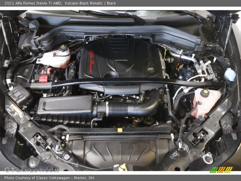 Vulcano Black Metallic / Black 2021 Alfa Romeo Stelvio Ti AWD