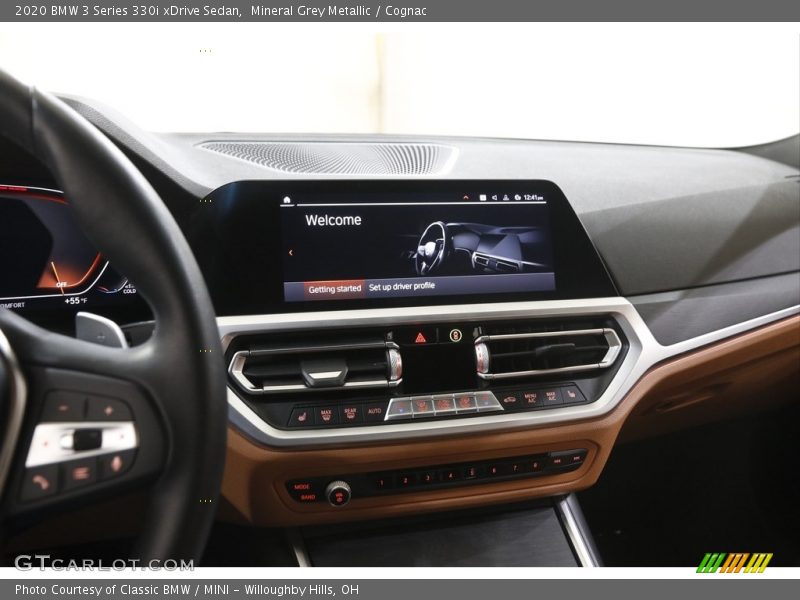 Mineral Grey Metallic / Cognac 2020 BMW 3 Series 330i xDrive Sedan