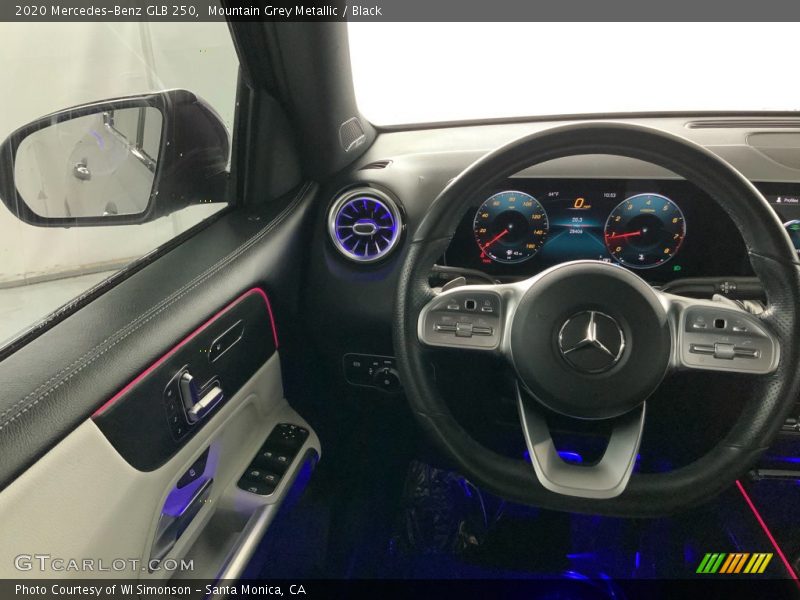 Mountain Grey Metallic / Black 2020 Mercedes-Benz GLB 250