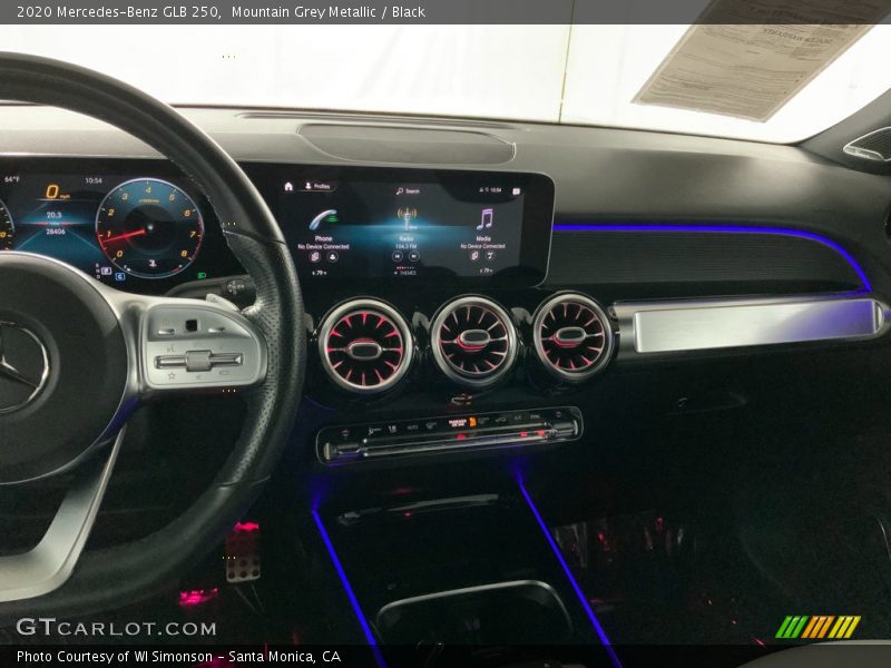 Mountain Grey Metallic / Black 2020 Mercedes-Benz GLB 250