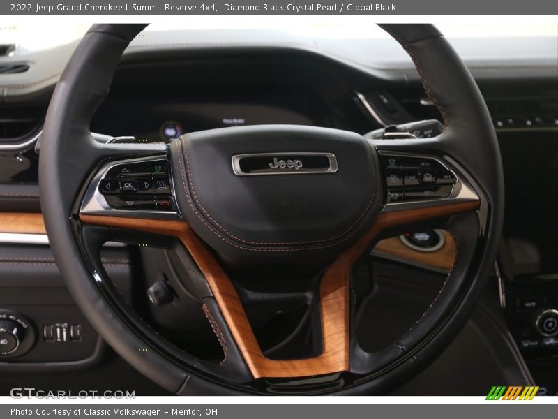  2022 Grand Cherokee L Summit Reserve 4x4 Steering Wheel