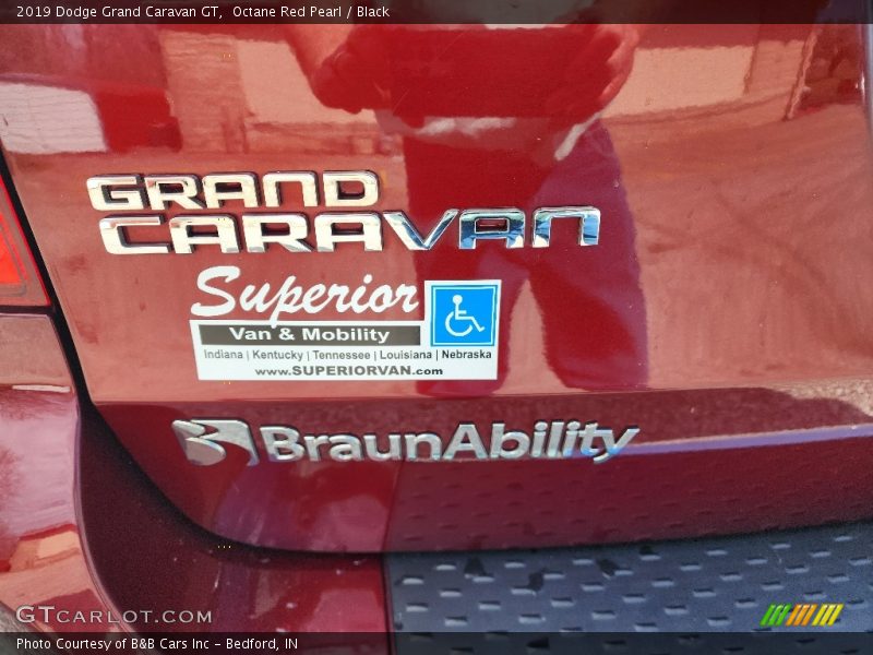 Octane Red Pearl / Black 2019 Dodge Grand Caravan GT
