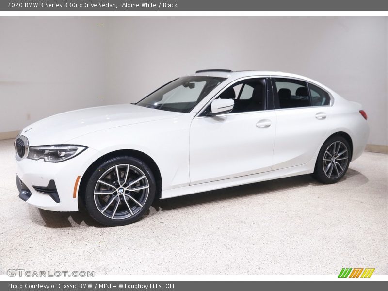 Alpine White / Black 2020 BMW 3 Series 330i xDrive Sedan