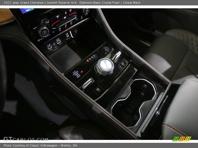 Controls of 2022 Grand Cherokee L Summit Reserve 4x4