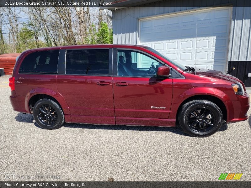 Octane Red Pearl / Black 2019 Dodge Grand Caravan GT