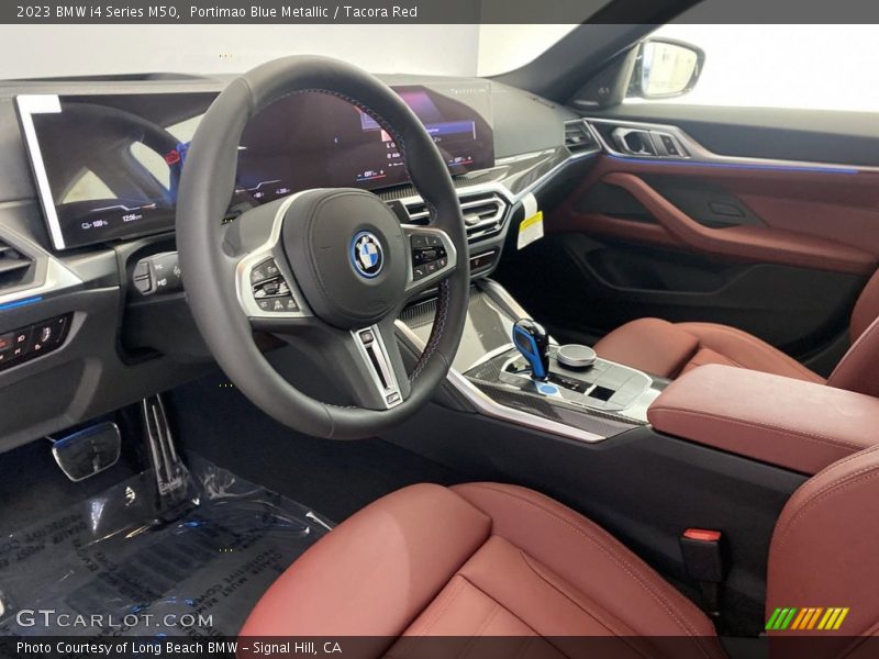 Front Seat of 2023 i4 Series M50