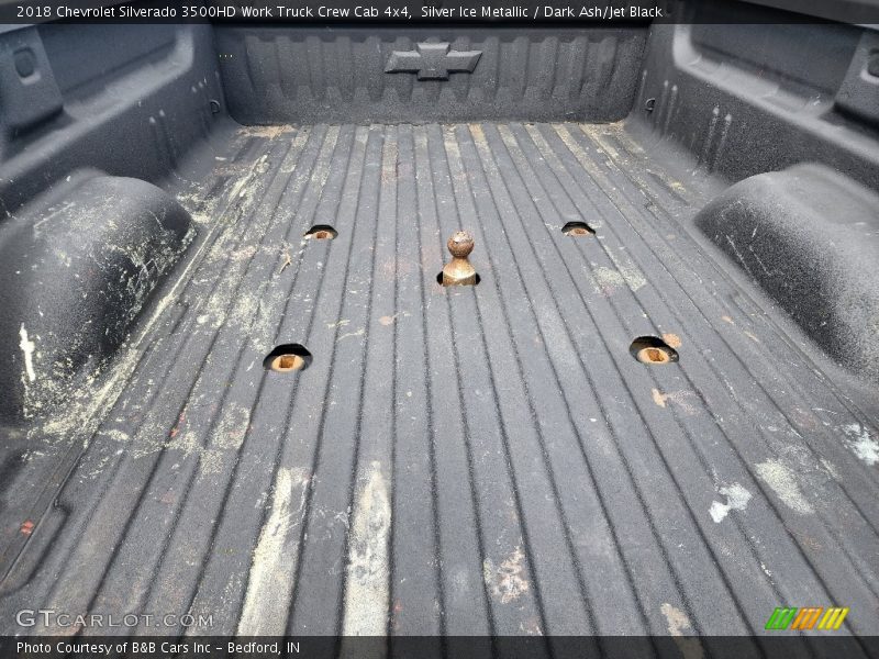 Silver Ice Metallic / Dark Ash/Jet Black 2018 Chevrolet Silverado 3500HD Work Truck Crew Cab 4x4