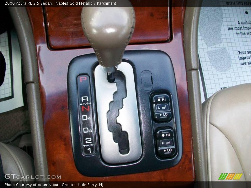 Naples Gold Metallic / Parchment 2000 Acura RL 3.5 Sedan
