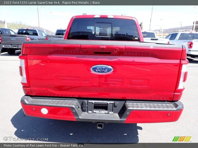 Rapid Red Metallic / Black 2023 Ford F150 Lariat SuperCrew 4x4