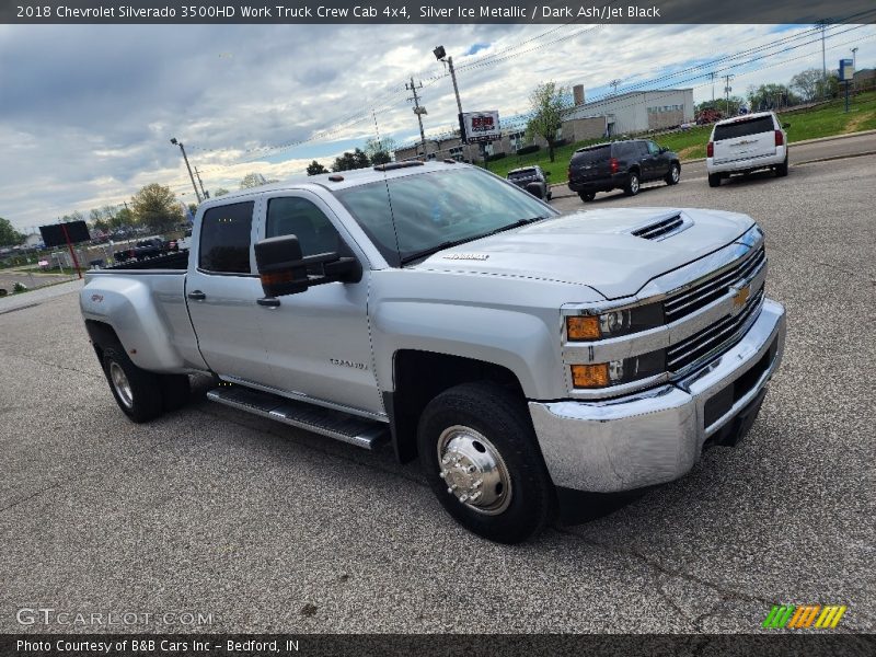 Front 3/4 View of 2018 Silverado 3500HD Work Truck Crew Cab 4x4