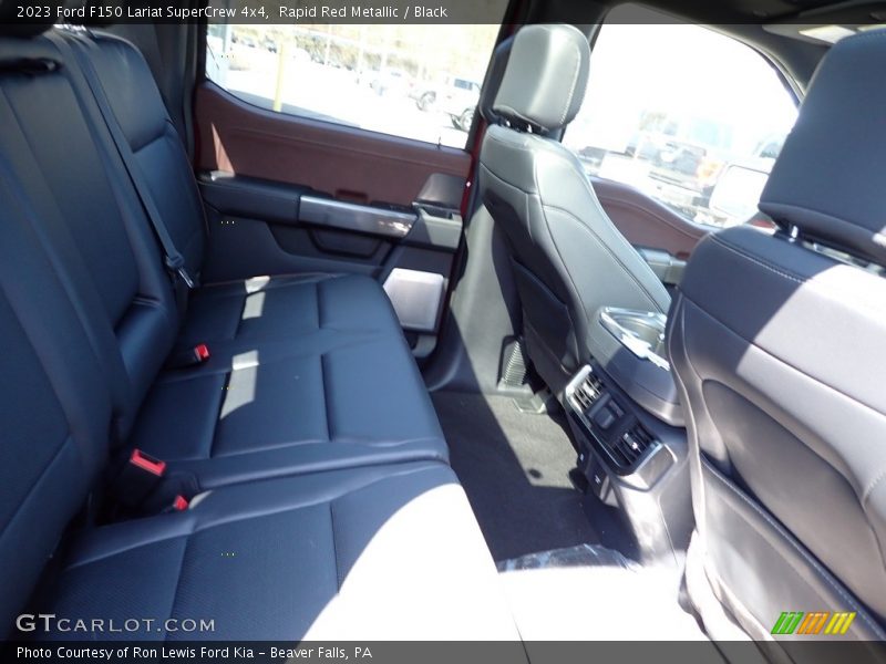Rapid Red Metallic / Black 2023 Ford F150 Lariat SuperCrew 4x4