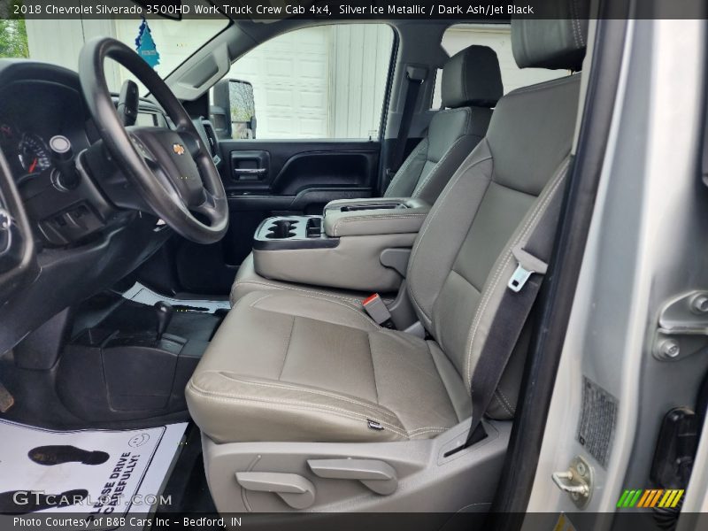 Silver Ice Metallic / Dark Ash/Jet Black 2018 Chevrolet Silverado 3500HD Work Truck Crew Cab 4x4