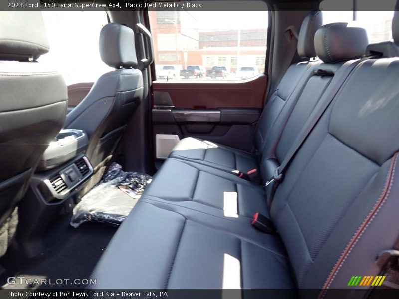 Rapid Red Metallic / Black 2023 Ford F150 Lariat SuperCrew 4x4