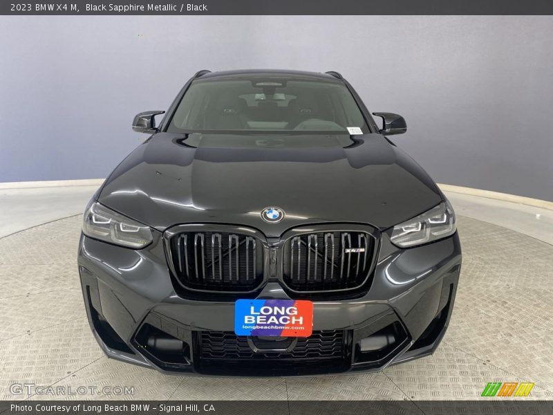 Black Sapphire Metallic / Black 2023 BMW X4 M
