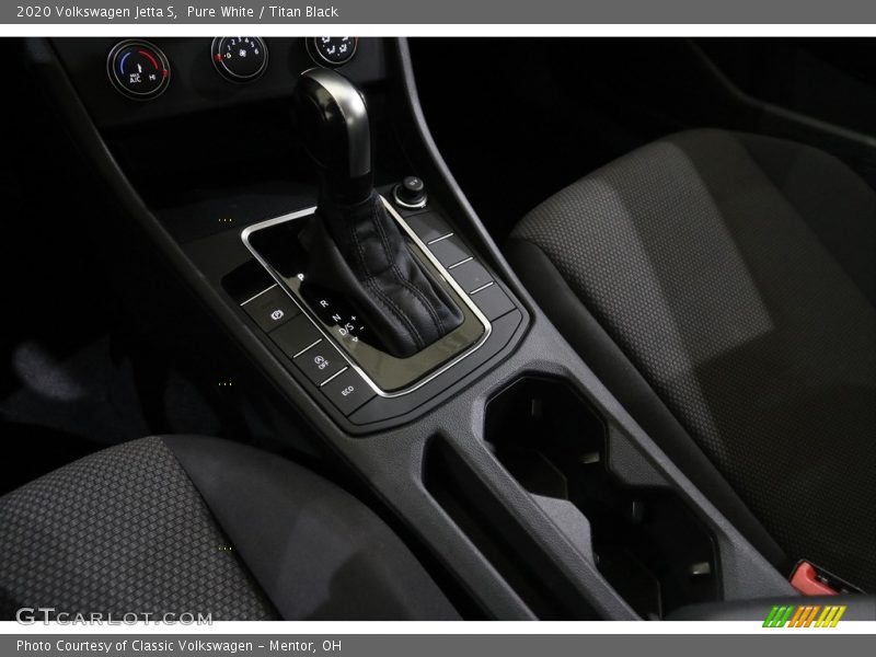 Pure White / Titan Black 2020 Volkswagen Jetta S