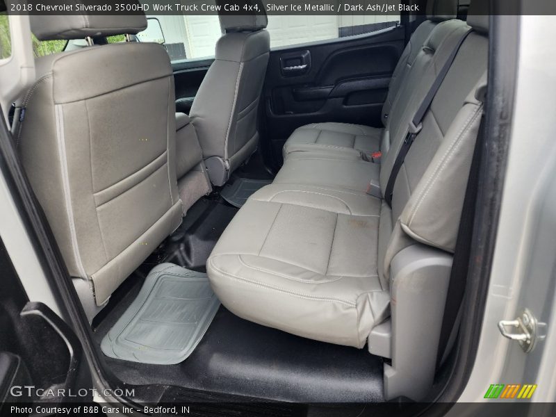 Silver Ice Metallic / Dark Ash/Jet Black 2018 Chevrolet Silverado 3500HD Work Truck Crew Cab 4x4