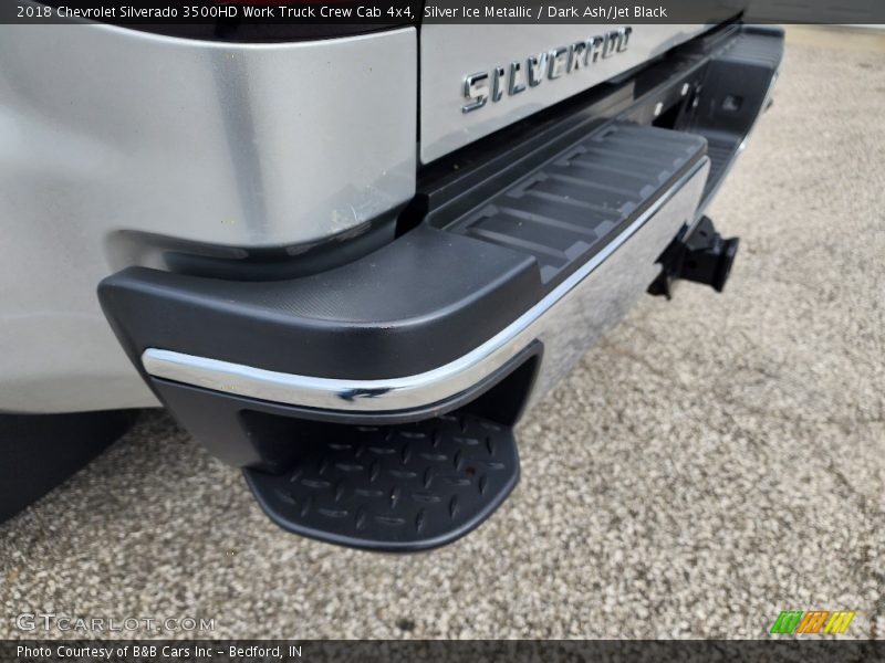 Silver Ice Metallic / Dark Ash/Jet Black 2018 Chevrolet Silverado 3500HD Work Truck Crew Cab 4x4