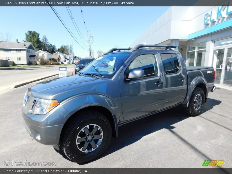 Gun Metallic / Pro-4X Graphite 2020 Nissan Frontier Pro-4X Crew Cab 4x4