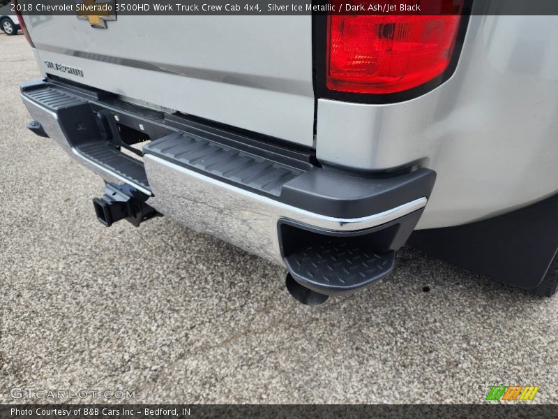 Silver Ice Metallic / Dark Ash/Jet Black 2018 Chevrolet Silverado 3500HD Work Truck Crew Cab 4x4