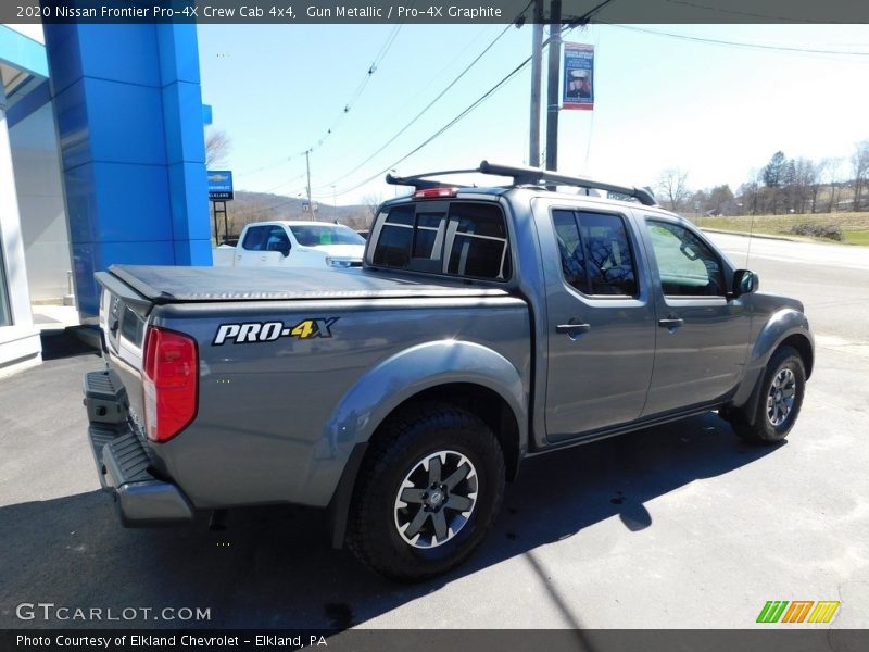 Gun Metallic / Pro-4X Graphite 2020 Nissan Frontier Pro-4X Crew Cab 4x4