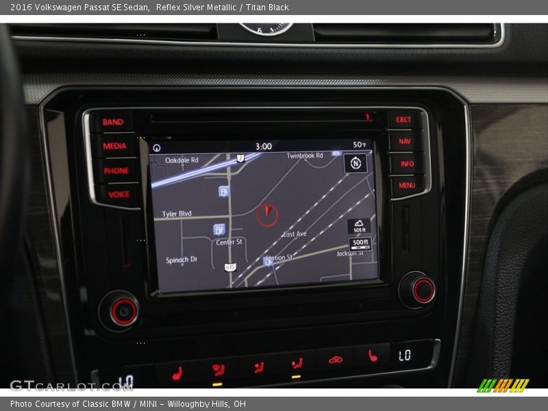 Navigation of 2016 Passat SE Sedan