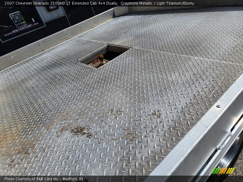 Graystone Metallic / Light Titanium/Ebony 2007 Chevrolet Silverado 3500HD LT Extended Cab 4x4 Dually